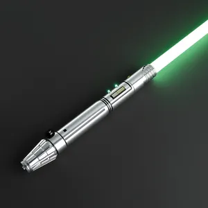 Lgt saberstudio Laser lightsaber RGB kim loại chuôi kiếm 12 thay đổi màu sắc với 34 soundfonts lực lượng Blaster Flash trên Cuộc Đụng Độ