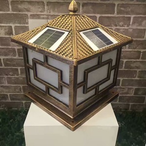 Lámpara Solar de Pared para Exteriores, Cuadrada, LED, 12V, 50000 Horas, Luz Solar para Iluminación de Cercas de Jardín - Product Image 2