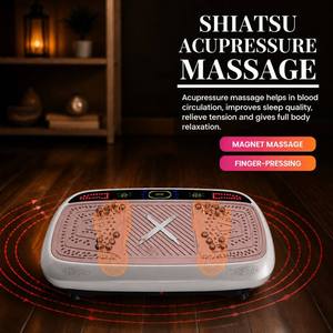 Masseur corporel complet, plaque <span class=keywords><strong>vibrante</strong></span> <span class=keywords><strong>oscillante</strong></span> lymphatique pour la maison, la salle de sport et l'exercice physique - Product Image 2