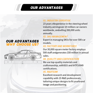 Volant en fibre de carbone directement de l'usine pour les modèles VW <span class=keywords><strong>Golf</strong></span> 6/7 R <span class=keywords><strong>Golf</strong></span> MK6 MK7 <span class=keywords><strong>GTI</strong></span> GTD Passat, prêt à l'emploi - Product Image 5