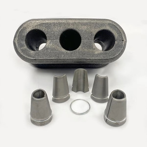 Cuñas de anclaje de puente de anclaje de tensión posterior para hebra de PC para empuñaduras de cuñas de hebras unidas de pretensado de 12,7/15,7mm - Product Image 3