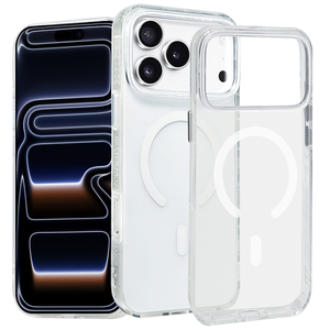 Funda magnética con carga inalámbrica para Motorola/Google, híbrida de TPU+PC, a prueba de golpes y agua, estilo Ins para iPhone 15 Pro Max - Product Image 3