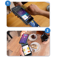Appareil de point de vente Android 12.0 Z90 avec imprimante thermique Bluetooth et lecteur de cartes sans contact, idéal pour les projets bancaires et les tests d'application (APK)
