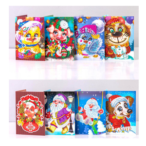 Kim cương thiệp chúc mừng Cổ Phiếu Yiwu Nhà cung cấp giáng sinh thẻ cho người lớn và trẻ em - Product Image 3