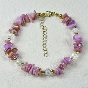 天然の不規則なクリスタルストーンを使用したハンドメイドのファッションチャームブレスレット、豊富なカラーバリエーションから選択可能 - Product Image 4