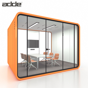 Cabina per riunioni per cabina di lavoro modulare da lavoro con cabina per riunioni e Privacy Mobile per Studio di registrazione vocale - Product Image 4
