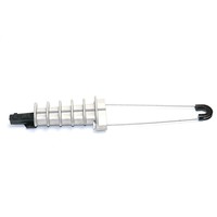 Collier de serrage galvanisé PAL anti-corrosion pour câbles de terminaison en application d'ingénierie de transmission électrique aérienne