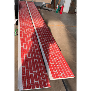 Panel Sándwich <span class=keywords><strong>de</strong></span> Espuma <span class=keywords><strong>de</strong></span> <span class=keywords><strong>Poliuretano</strong></span> con Revestimiento Metálico Ignífugo <span class=keywords><strong>de</strong></span> Dos Tonos, Directo <span class=keywords><strong>de</strong></span> Fábrica, para Paredes Exteriores - Product Image 1