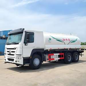 Camión aspersor Haowo de 25 toneladas, camión pesado, caja de cambios de 10 velocidades, limpieza de puertos de transporte de minas de carbón proyecto a gran escala - Product Image 4