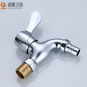 Robinet mural à eau froide Chenlu à poignée unique, avec cartouche céramique, installation facile pour cuisine - Product Image 3