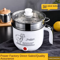 Casserole électrique multifonctionnelle de style américain en acier inoxydable, écologique, pour la maison, avec couvercle