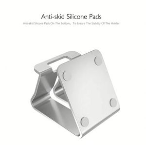 Aluminium Mobile Phone Holder <b>Stand</b> <b>for</b> Phone 16 Pro Max Desk <b>Tablet</b> Holder Universal Table Cell Phone <b>Stand</b> - Product Image 5