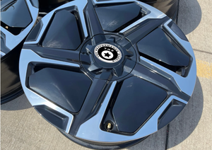 ล้อรถยนต์ trz <span class=keywords><strong>18</strong></span> 20 22 24นิ้วล้อและ<span class=keywords><strong>ยาง</strong></span>ขนาด6X139.7 8x165เงาล้อโครเมี่ยมสีดำสำหรับ Chevy Silverado Sierra Hummer 2500 - Product Image 5