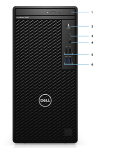 Ordinateur de bureau JLS Future PC CPU Optiplex 3080 MT Tower I5-10500/4G/1T/ - Product Image 3
