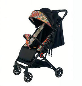 Poussette de voyage et bagage compact léger avec poignée réversible, poussette-chauffe-bébé pour nouveau-né - Product Image 1