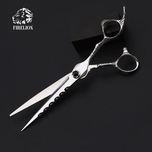 FIRELION पालतू काटने कुत्तों बाल कैंची जानवरों कैंची JP440C स्टेनलेस स्टील सीधे कुत्ते सौंदर्य कैंची - Product Image 6