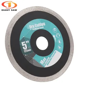 M9 CW Wet Cutting Circular Continuous Rim Diamond Saw Blade Cutter Wet Cutting Disc for Marble Ceramic Tile Porcelain