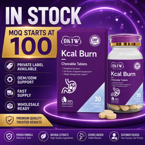 Tabletas Masticables OKTW Kcal Burn con Té <span class=keywords><strong>Verde</strong></span>, Supresor del Apetito, Control de Peso, Suplemento para el Bienestar Metabólico, en Stock - Product Image 6
