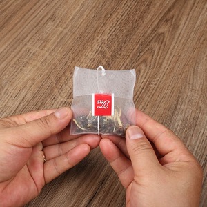 Sacs à thé en nylon personnalisés de qualité alimentaire, non toxiques et résistants à la chaleur, avec cordon de serrage, vente en gros - Product Image 5