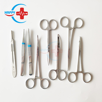 HC-T001 Stringed Instruments Medical Small Surgical Box Debridement and Suture Kit