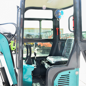 Certificación CE, Envío Gratuito, Excavadora Agrícola Pequeña de 1 Tonelada con Orugas, Cucharón y Motor - Product Image 2