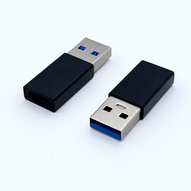 JILIAN High-Speed 10Gbps USB C Adapter Male to Female OTG Converter Connecter for Laptop Charge & Data Transfer