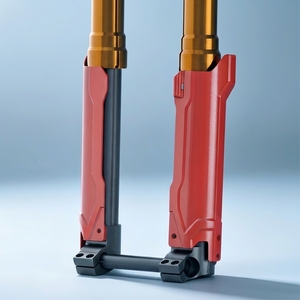 Nouvel amortisseur avant <span class=keywords><strong>YiYo</strong></span> tout-terrain pour vélo électrique, suspension à ressort à huile réglable en acier allié pour vélo électrique de cross-country - Product Image 4