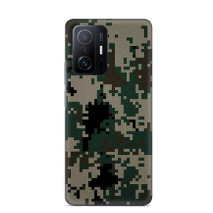 Pegatina para teléfono Xiaomi 11T Pro, cubierta completa, decoración con diseño de oso negro - Product Image 2