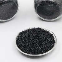 Granulés de polypropylène (PP) de qualité moulage par injection noir fournis en usine Matières premières PP recyclées Particules de plastique PP