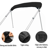 Bâche de protection pour bateau rapide en tissu Oxford 600D, étanche, anti-UV, stable, robuste, légère et portable, étanchéité >3000mm