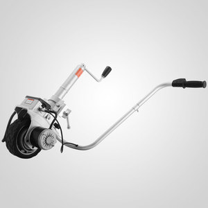 Remolque Motorizado de Doble <span class=keywords><strong>Motor</strong></span> <span class=keywords><strong>con</strong></span> <span class=keywords><strong>Rueda</strong></span> <span class=keywords><strong>Jockey</strong></span> Eléctrica y Distribución de Tracción Dual para Equilibrar el Movimiento del Remolque - Product Image 5