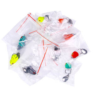 Kekaxi Nhỏ Ếch Thu Hút Với Kim Loại Lưỡi Đuôi Chất Lượng Cao Ếch Thu Hút Khác Nhau Kích Thước Nhân Tạo Câu Cá Thu Hút Bass Bait Ếch - Product Image 5