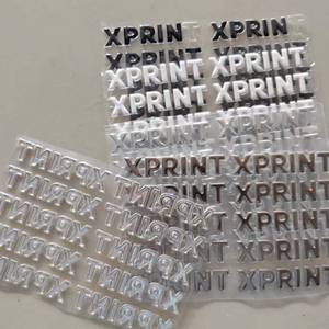 ป้าย TPU แบบนูน 3 มิติ พิมพ์ลายสีทองเมทัลลิก ป้ายติดเสื้อผ้าแบบรีดติด โลโก้ส่วนตัวสำหรับกีฬา ซิลิโคนถ่ายเทความร้อนสำหรับเสื้อผ้า - Product Image 4