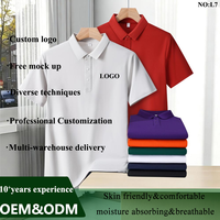 Kaos Polo Slim Fit Kerah Lapel Warna Solid Musim Panas, Bahan Fleece, Logo Custom, Kaos Promosi, Kaos Kumpulan Budaya