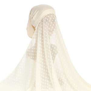 Solide <span class=keywords><strong>femmes</strong></span> musulman Islam Hijab casquette Jersey tête enveloppes plaine sous écharpe voile musulman Turban ethnique foulards châ<span class=keywords><strong>les</strong></span> - Product Image 5