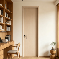 Portes intérieures en MDF massif de luxe, sur mesure, 96'' de hauteur, rustiques, à âme pleine, avec intercités dissimulées