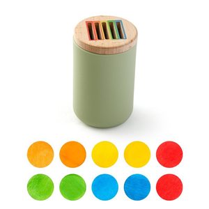 Mầm non hoạt động học tập phù hợp với trò chơi, Silicone hình dạng màu phân loại Montessori tốt kỹ năng vận động đồ chơi cho trẻ em - Product Image 4