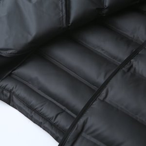 Chaqueta de <span class=keywords><strong>Invierno</strong></span> Reversible para Mujer, Informal, Corta, de Manga Larga, con Capucha, de Forro Polar, Impermeable, Transpirable, Estilo Vintage, Estampada - Product Image 2