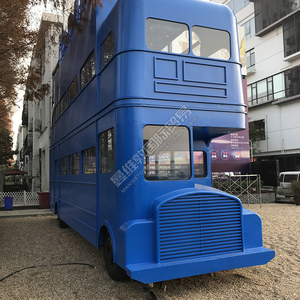 Autobús de dos pisos, carrito de comedor, remolques móviles para aperitivos, caravana, concesión, camión de comida, carrito de comida para helados - Product Image 6