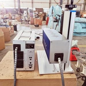 โรงงานขายส่งตั้งค่าง่ายเครื่องหมายเลเซอร์บิน CO2 เลเซอร์ไฟเบอร์อัตโนมัติ BAST / แท็กหู / รูปแบบการพิมพ์ขวดน้ํา - Product Image 6