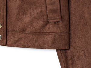 Chaqueta de Terciopelo MYST&ZA para <span class=keywords><strong>Mujer</strong></span>, Nueva Colección Otoño 2025, Simple y Versátil, con Bolsillos Decorativos, Modelo 8073254 - Product Image 5