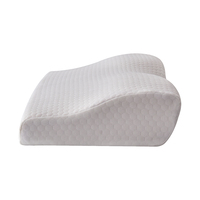 Cale de sommeil de lit Contour de dormeur latéral personnalisé Motif marin de luxe Oreiller orthopédique en mousse à mémoire de forme en forme de papillon pour le cou cervical