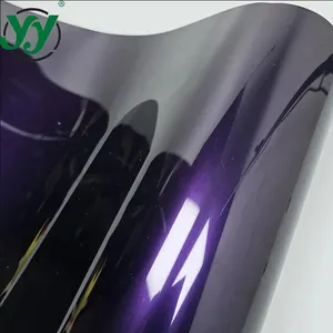 Vinil Adesivo High Glossy Metallic Midnight Purple para Car Wrap Vinyl Decalques para Veículo Car Film Cover Sticker