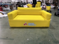 Canapé de camping auto-gonflable double avec pompe à air intégrée, chaise gonflable, siège gonflable pour le camping et les événements