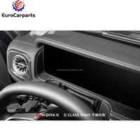 Intérieur en carbone sec pour Classe G W464, ensemble de 3 pièces, LHD RHD, intérieur de voiture W463a 2018-2022Y, accessoires de voiture, pièces automobiles
