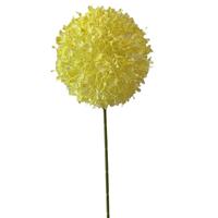 Bunga Sutra Buatan Warna-warni Bentuk Lolipop Bola Bawang Hijau untuk Dekorasi Rumah, Simulasi Pernikahan, Fotografi Langit-langit, Hotel, dan Hiasan Bunga