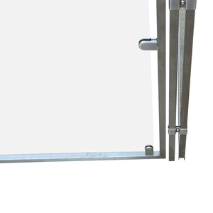 犬の犬小屋はAEOLUS工場卸売ステンレス鋼ウォークインケージシステムを実行します大型ChenilChienProfessionnel犬の犬小屋 - Product Image 3