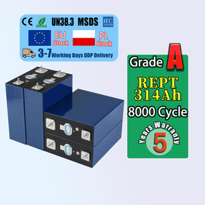 เซลล์แบตเตอรี่ Lifepo4 320Ah 314Ah 3.2V สำหรับบ้านแบตเตอรี่พลังงานแสงอาทิตย์8000 + รอบลึกจัดส่งในสต็อก - Product Image 1
