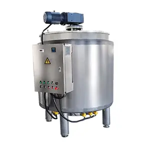 L & B fabrika doğrudan satış SUS 1000L endüstriyel meyve suyu karıştırma tankı elektrikli ısıtmalı karıştırma tankı ile karıştırıcı