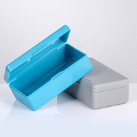 Usine directe petite boîte d'emballage en plastique PP conteneur de stockage de biscuits à couvercle articulé avec plusieurs styles boîte en plastique durable